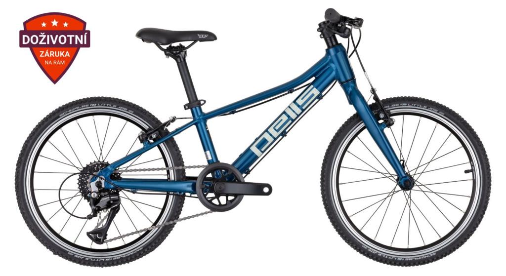 Kinderfahrrad PELLS Rocket Lite 20 Blau Aluminium Shimano 1x8 leicht