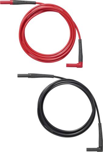 Fluke TL324 Messleitungs-Set Stecker Stecker 2m Rot, Schwarz 1St.