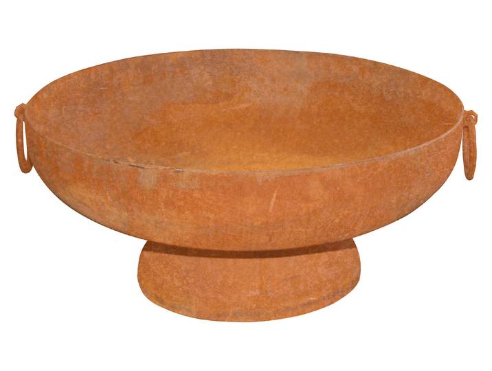 Nouvel Feuerschale Minerva Stahl Rost 70 × 30 cm