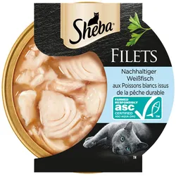 Sheba Filets mit Weißfisch 16x60 g