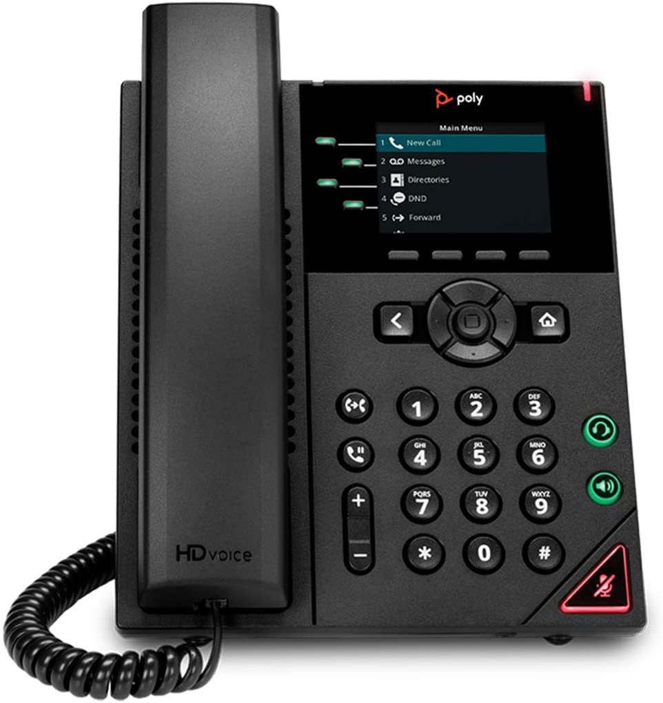 Poly VVX 250 zakelijke IP-telefoon - VoIP-telefoon