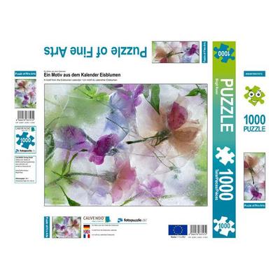 CALVENDO Puzzle Ein Motiv aus dem Kalender Eisblumen | 1000 Teile Lege-Größe 64x48cm Foto-Puzzle für glückliche Stunden