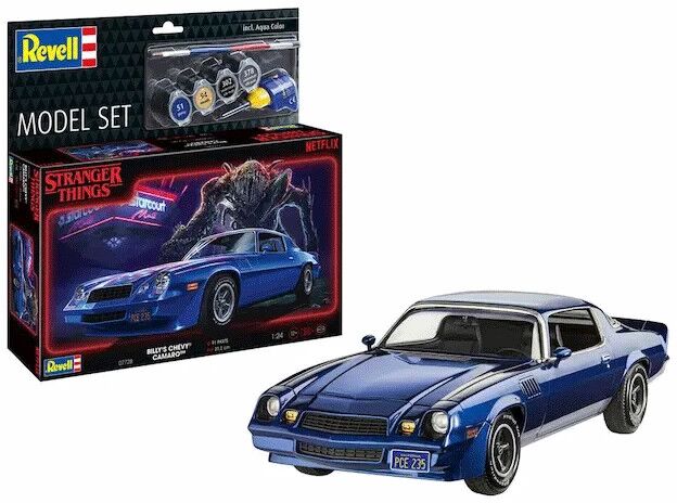 Maquette Billy'sChevy Camaro Z/28 Stranger Things Level 4 échelle 1:24 - Revell