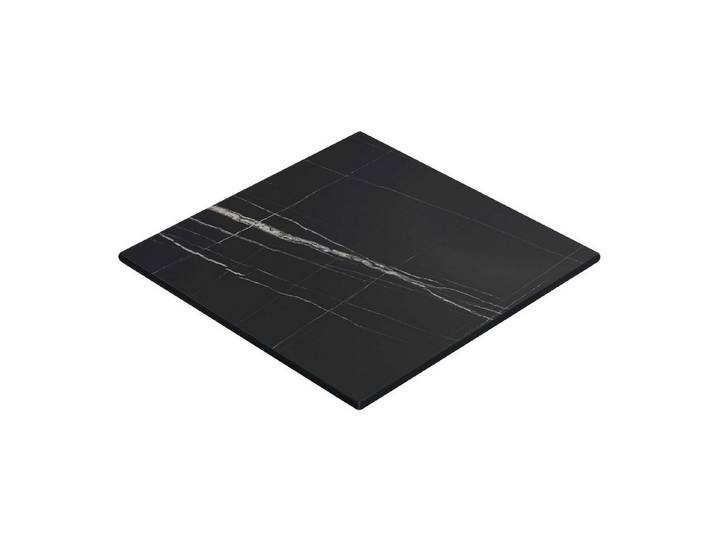GGMMÖBEL Tischplatte Compact HPL Compact (1 Stück), Quadratisch Aussen Hohe Tragkraft/Langlebig