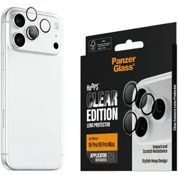 PanzerGlass® Hoops Kameraschutz Transparent, iPhone 18 Pro/18 Pro Max