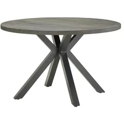 a casa mia Tisch  Palermo ¦ grau ¦ Maße (cm): H: 75  Ø: 121.5