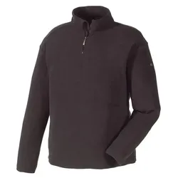 Microfleece-Pullover "STAVANGER" schwarz - 3XL