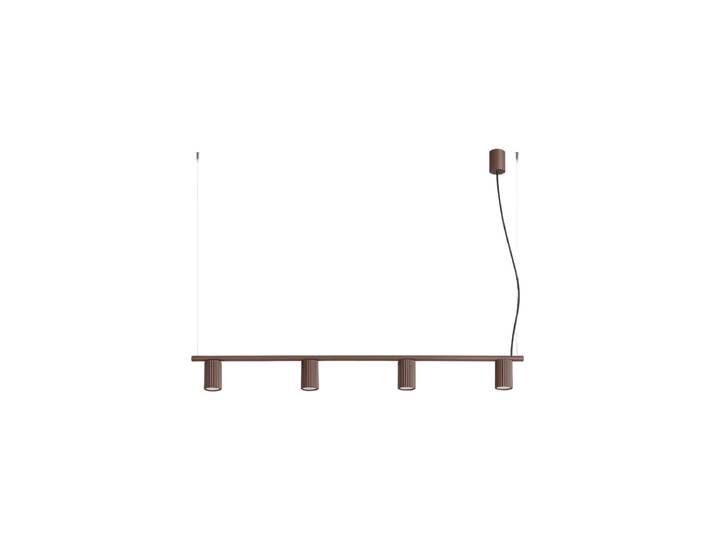 Design Hängelampe „Karbon“ 4-flammig Braun Sollux Lighting