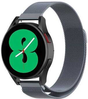 Everyday Crate Huawei Watch 4 4 Pro Milanese Magnetic Watch Band Premium Metal Watch Strap grey