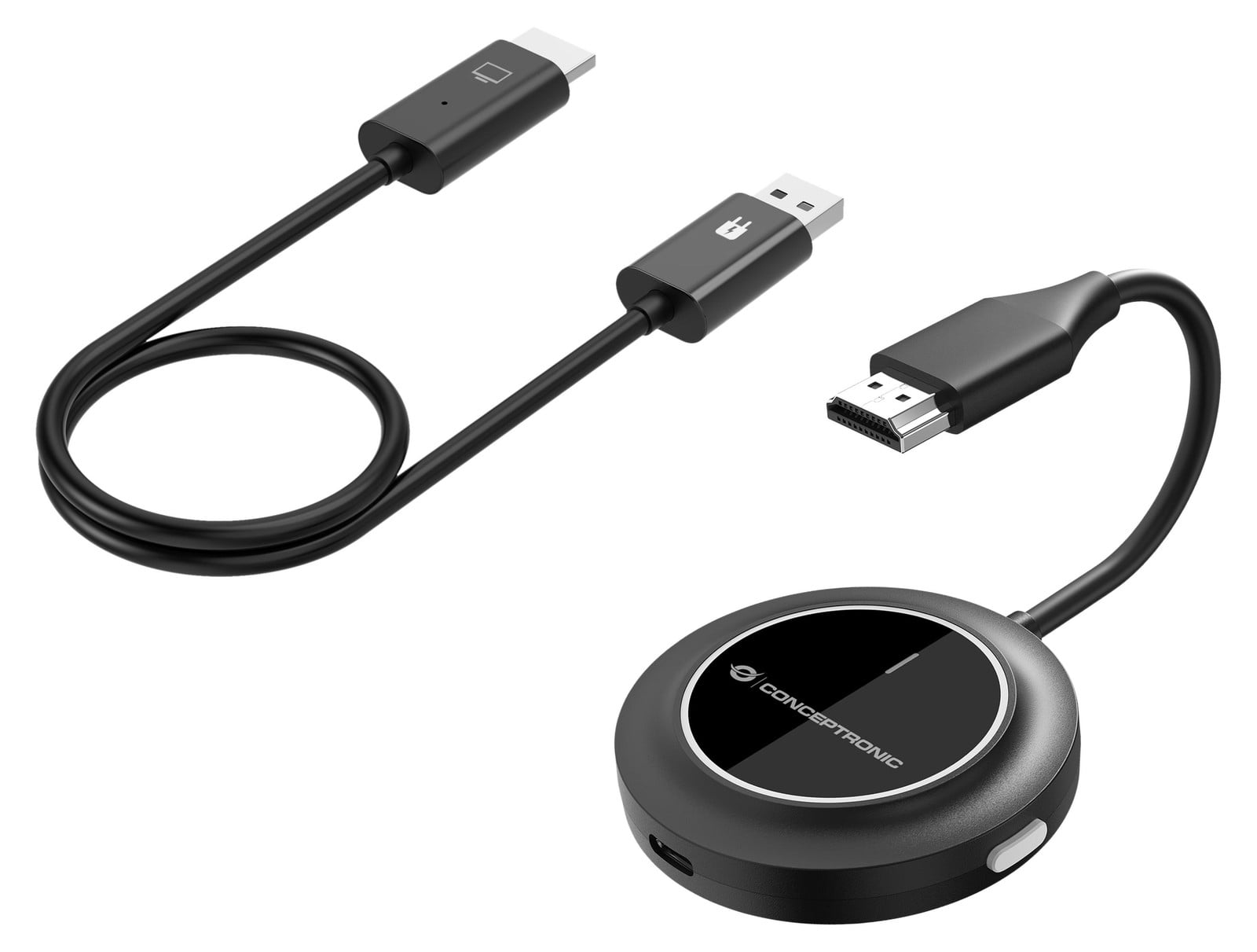 Conceptronic ATHERIC02B Draadloze HDMI Adapter voor 1080P/60Hz met 30 meter bereik