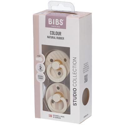 Bibs 2 - Studio Duo Pin Vanilla St Sauger