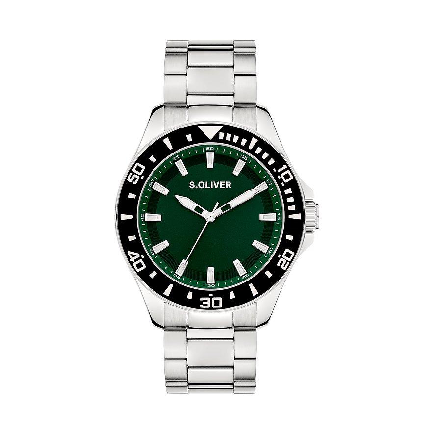 s.Oliver Herrenuhr Modern & Zeitlos