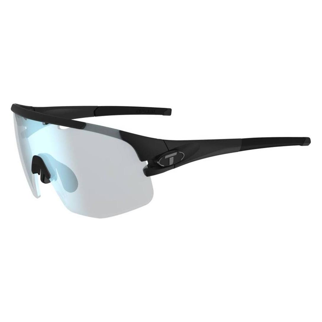 Tifosi Sledge Lite Clarion Fullec Matte Black (1 Mieszkło Clarion Blue Fotochrom 74% -14% Lichtübert (Schwarz, Schwarz) (1670300132)