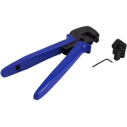 Shiverpeaks, Zange, -PV4 Crimpzange, Pro, 2.5/4/6mm2, 26-10AWG, blau