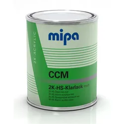 MIPA CCM 2K HS Klarlack matt 3:1 VOC Mattlack farblos 1Ltr.