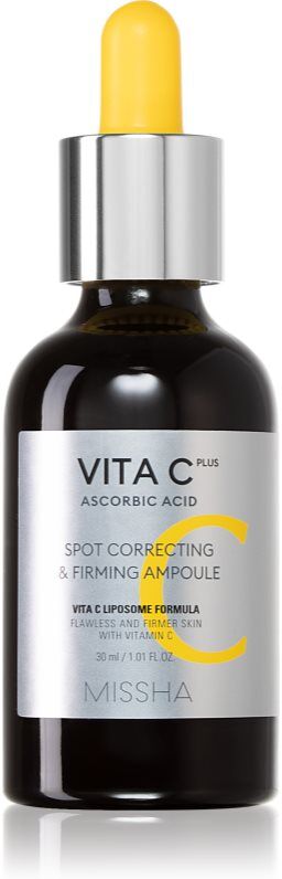 Missha Vita C Plus antioxidant face firming serum for pigment spot correction 30 ml