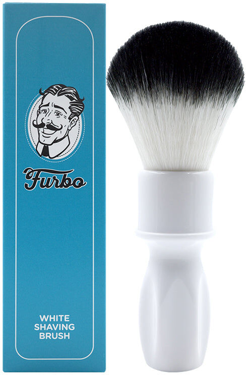 Furbo Black and White Shaving Brush
