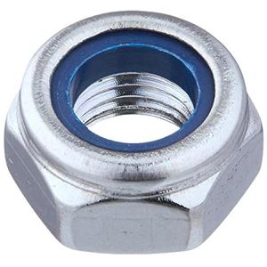 Reyher Sechskantmutter 985920009120000, DIN 985, M12, aus Edelstahl, selbstsichernd, 25 Stück