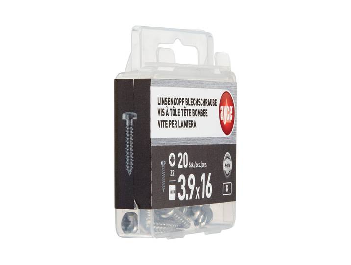 LK Inox-Blechschraube 4 × 16 mm