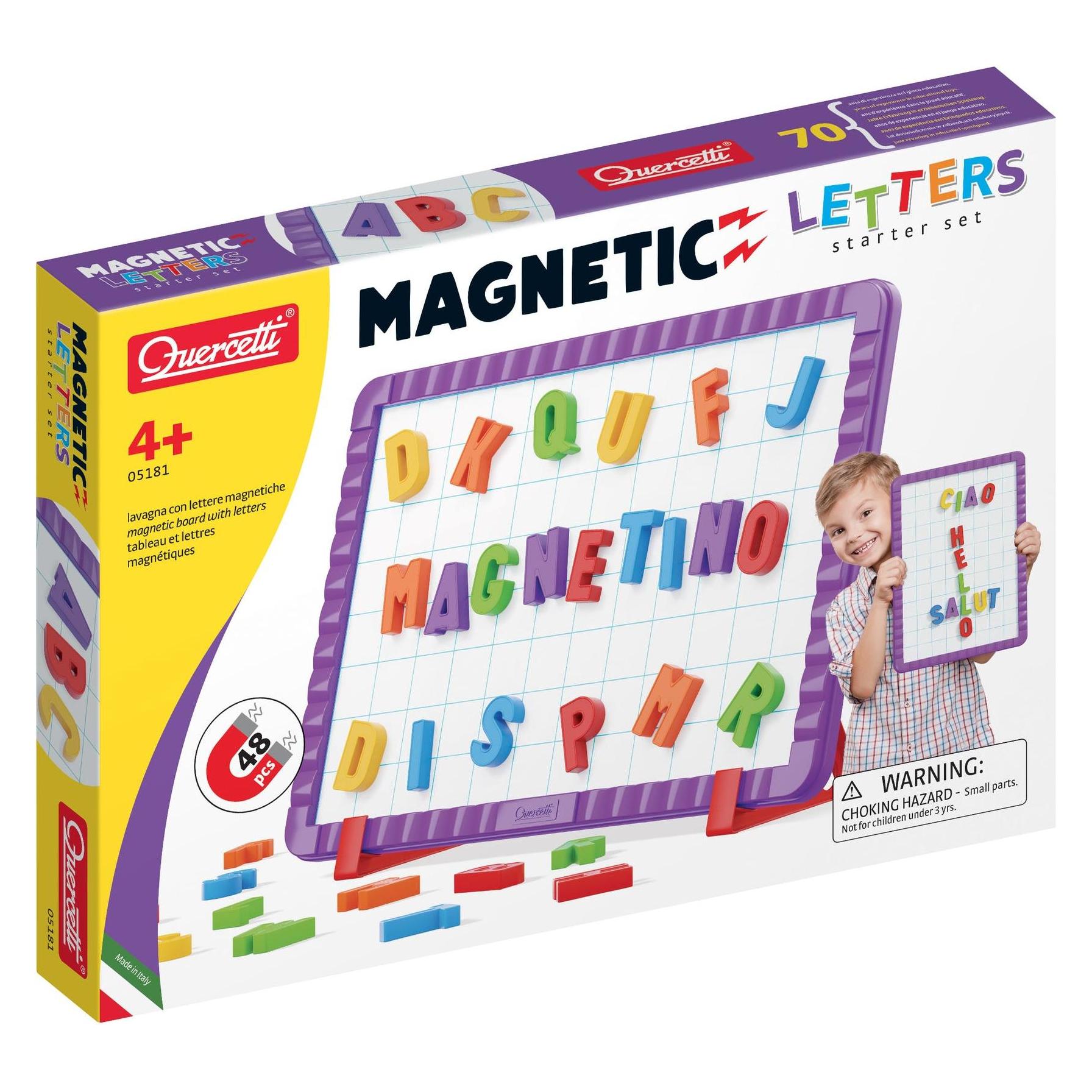 Quercetti Grundbuchstaben der Quercetti-Magnettafel (QU-5181)