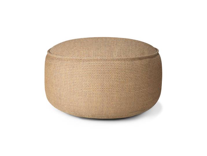Ethnicraft - Pouf d'extérieur Donut - Jaune - Tissu polypropylène - Designer Ethnicraft Design Studio