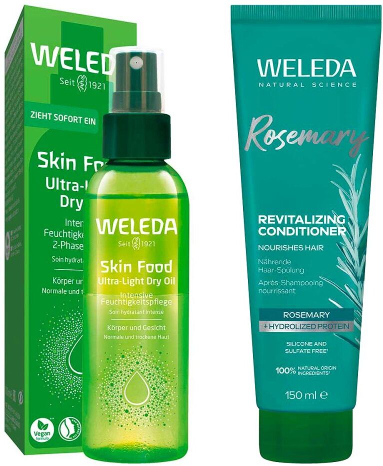 Weleda Rosmarin Conditioner & Skin Food Ultra-light Dry Oil