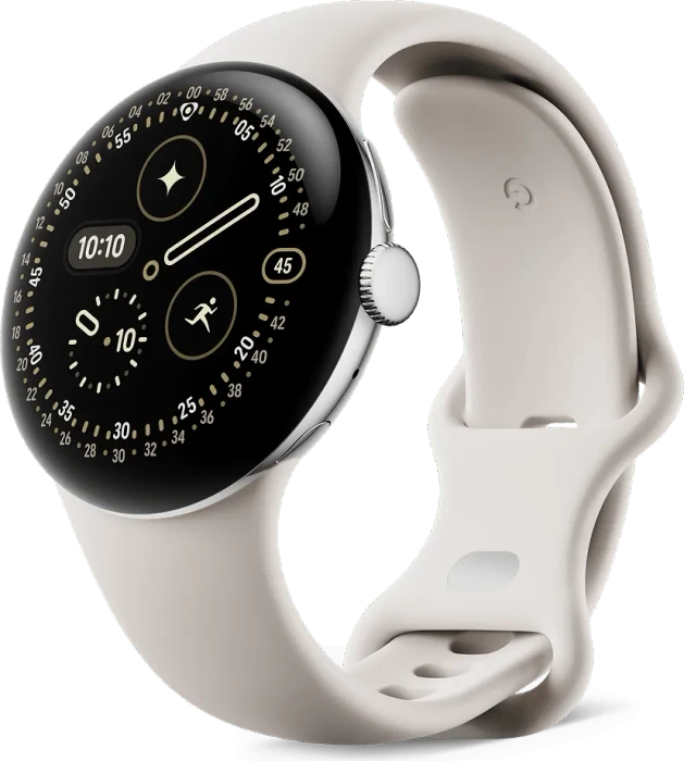 Google Pixel Watch 4 LTE 41mm Silver / Porcelain, GA10829-EU