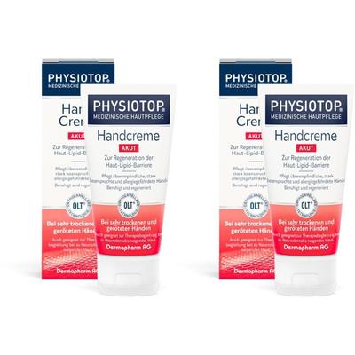 Physiotop Akut Handcreme 2x 2x50 ml Creme