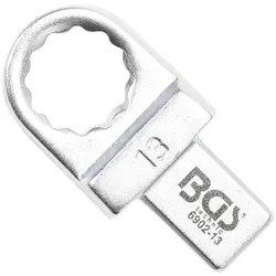 BGS 6902-13 Einsteck-Ringschlüssel 13mm für Aufnahme 9 x 12mm