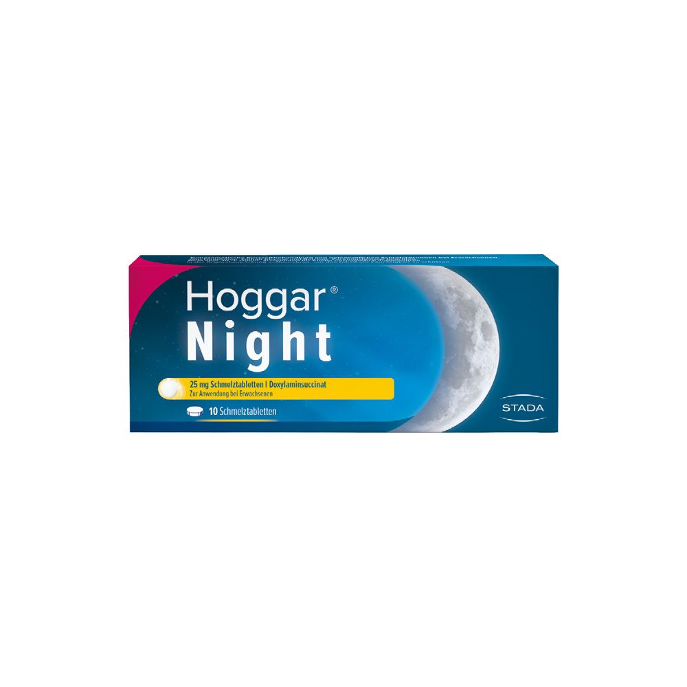 Hoggar Night 25 mg Schmelztabletten 10 St