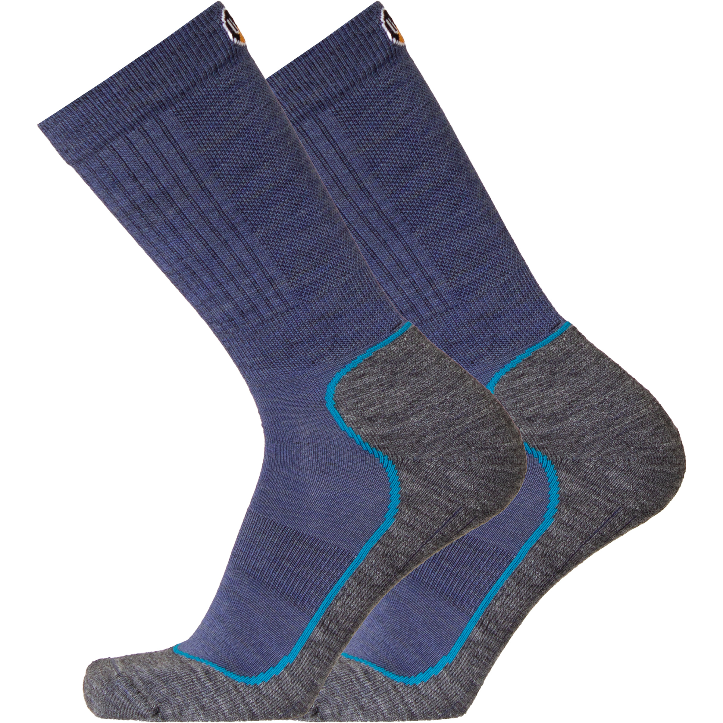 UphillSport Repo Wandersocken blau Größe 39 Trekking Hautfreundlich Merinowolle | Lyocell (Tencel)
