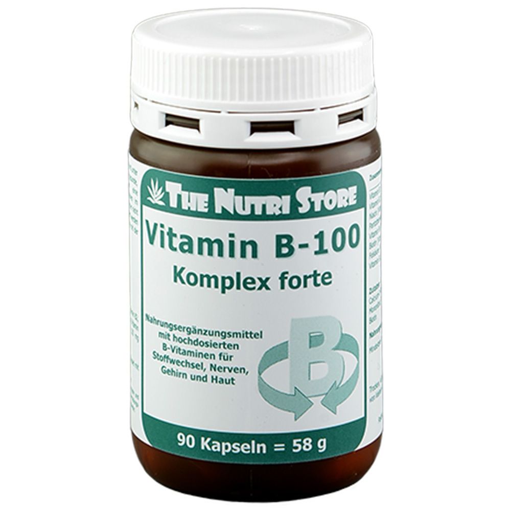 Vitamin B 100 Komplex forte Kapseln 90 St