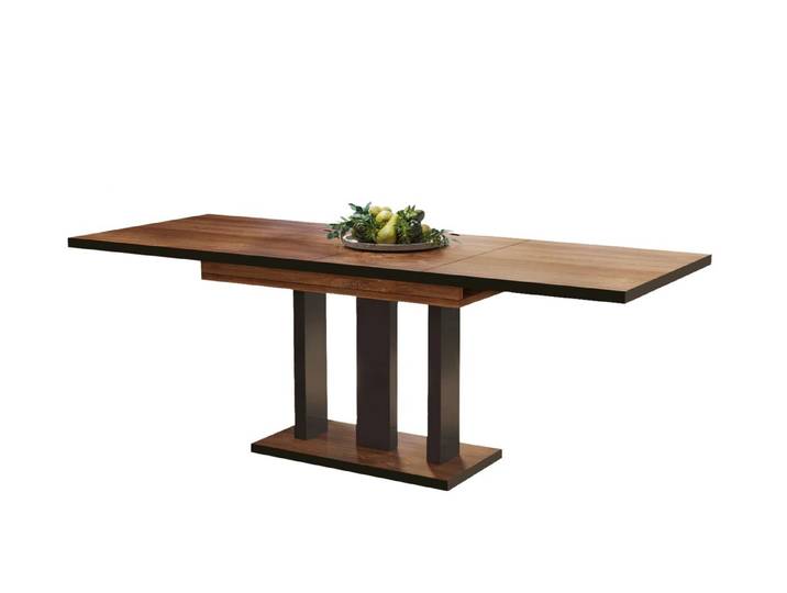 Endo-Moebel Esstisch Esstisch Appia Special 130 / 210cm schwarz Esszimmertisch erweiterbar