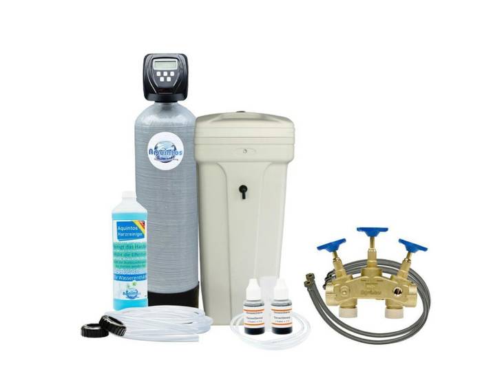 Aquintos Wasseraufbereitung Wasserhahn-Wasserfilter MEC80 TOP-Line Wasserenthärtungsanlage, Entkalkungsanlage