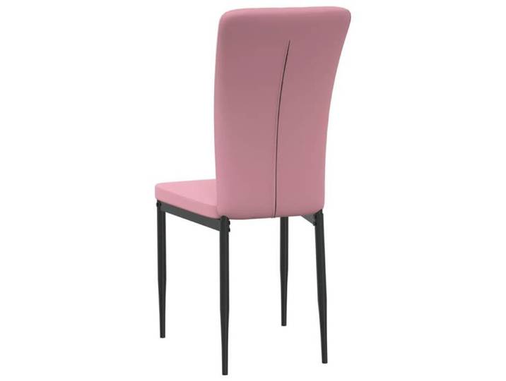 Elégant Chaise de cuisine Rose - Chaises à manger lot de 4 Rose Velours PRO9126137154968