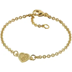 trendor 75091 Armband für Babys 333 Gold/8 Kt mit Engel-Plakette 14 cm