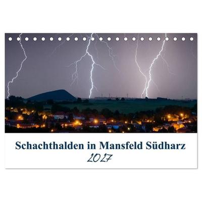 Schachtanlagen in Mansfeld Südharz (Tischkalender 2027 DIN A5 quer), CALVENDO Monatskalender