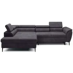 Ecksofa Tempo New Stoff Grau Grey