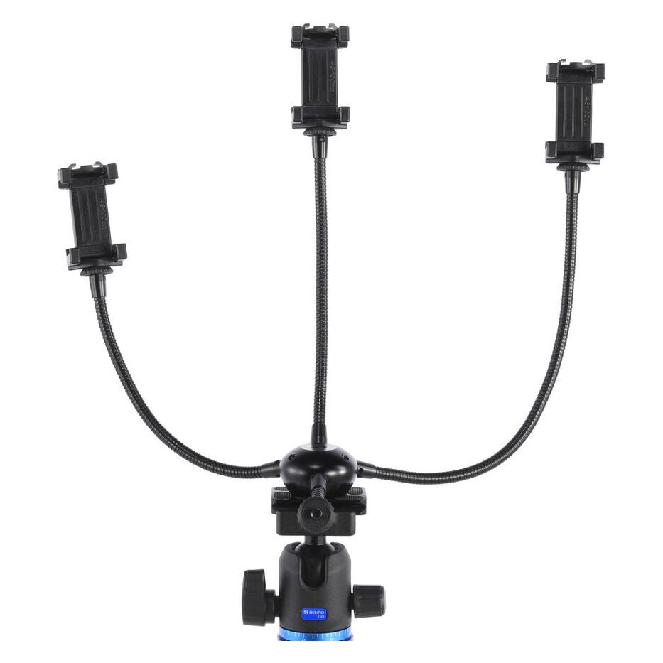 Benro Livestream Accessory Kit - tripod for three smartphones (Metall) (54012143)