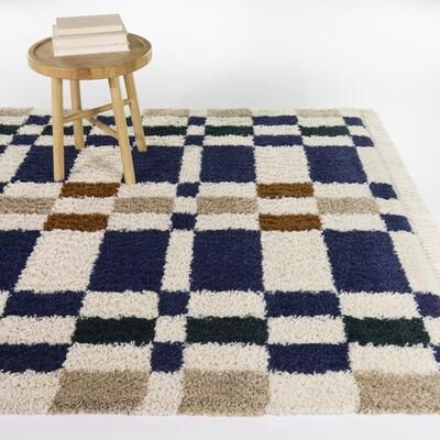 Balta Rugs Barnabe Checkered Colorblock Area Rug