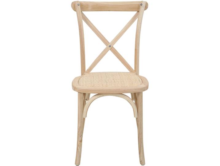 Stuhl 2er-Set Kenas natur Rattan - Material: Hevea, Rattan