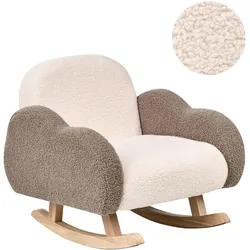 KINDERSCHAUKELSTUHL Wolke Bouclé Beige Skare