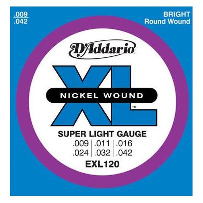 D'Addario Exl120 (6x, E-Gitarre, 0.04") (EXL120)