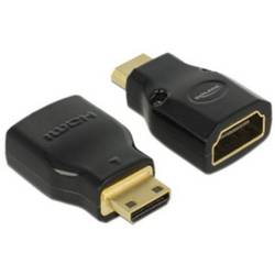 Simpletek 65665 HDMI Adapter [1x Mini HDMI™ - 1x HDMI-Buchse] Schwarz 4K UHD