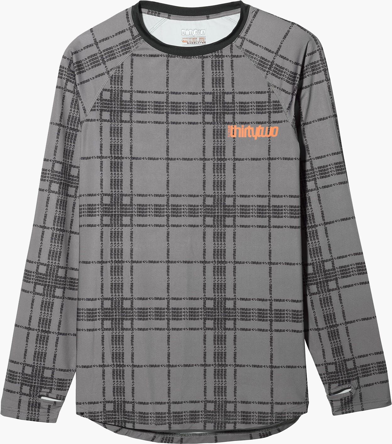 THIRTYTWO RIDELITE LS SHIRT  - GREY - Man
