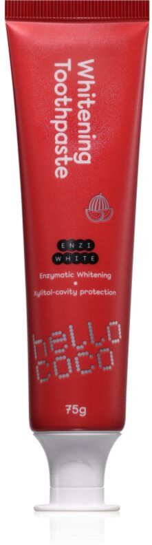 hello coco Whitening Toothpaste Watermeloun dentifrice blanchissant 75 g
