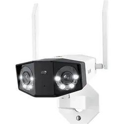 REOLINK Duo-Serie W730 4K Dual-Objektiv Außenkamera, 2,4/5GHz Wi-Fi, 180° Panorama, Überwachungskamera