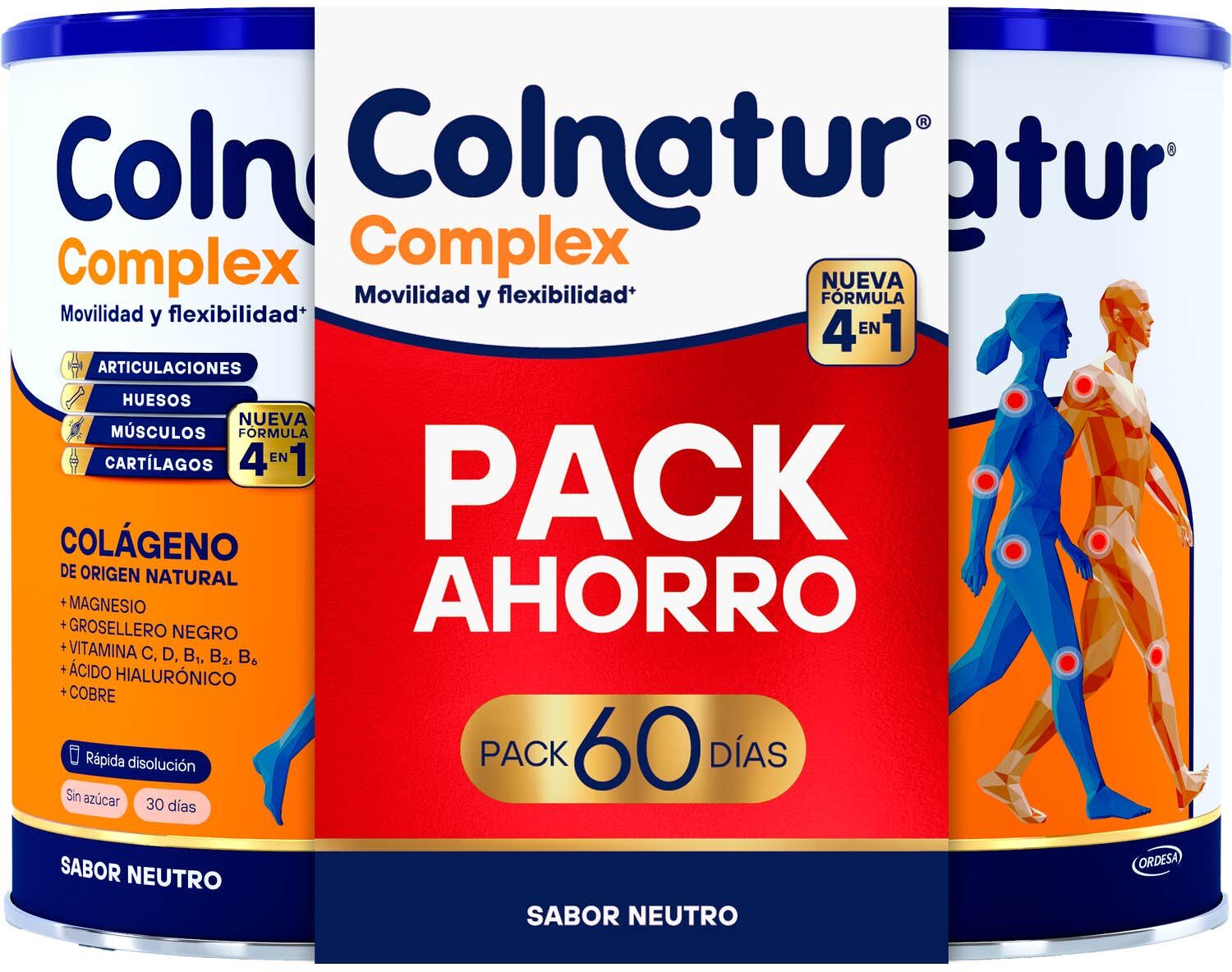 COLNATUR ® Complex Colágeno Natural Sabor Neutro 2x330 g