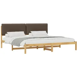 vidaXL, Bett, Bettgestell (180 x 200 cm)