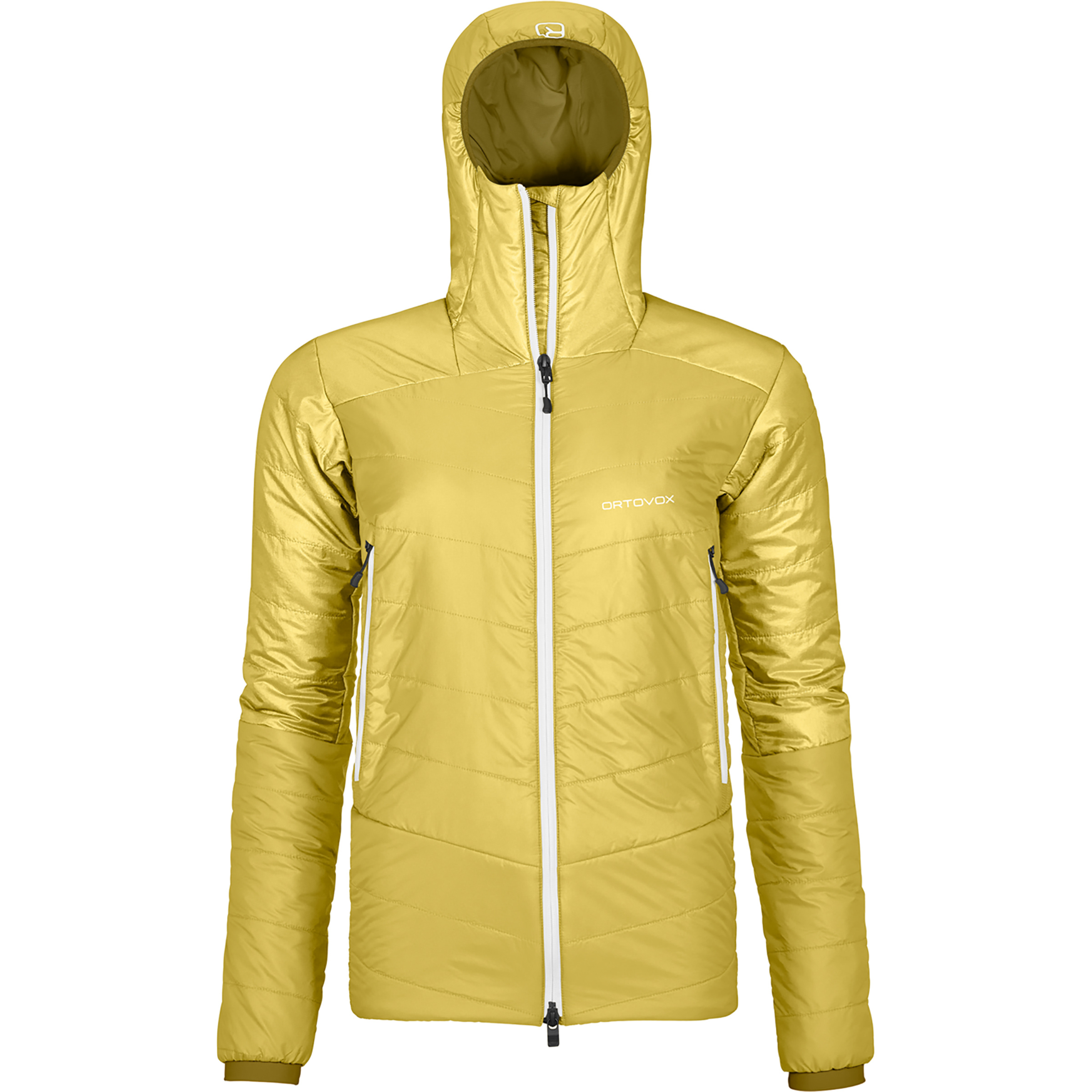 Ortovox Westalpen Swisswool Damen Isolationsjacke gelb Größe XS Trekking Widerstandsfähig Wasserabweisend
